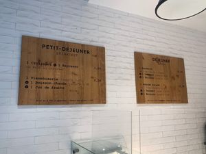 Menu at Land & Monkeys - Amsterdam in Paris