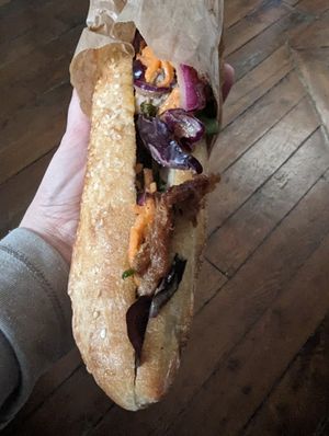 Sandwich Fermier at Land & Monkeys - Amsterdam in Paris