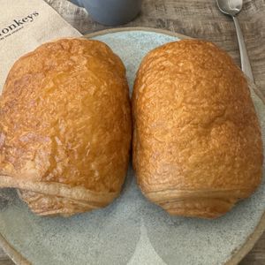 pain au chocolat  at Land & Monkeys - Amsterdam in Paris