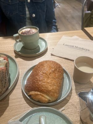 Pain au chocolat  at Land & Monkeys - Amsterdam in Paris