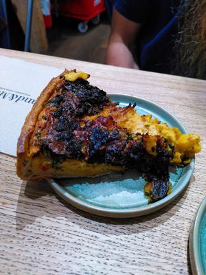 Quiche at Land & Monkeys - Amsterdam in Paris