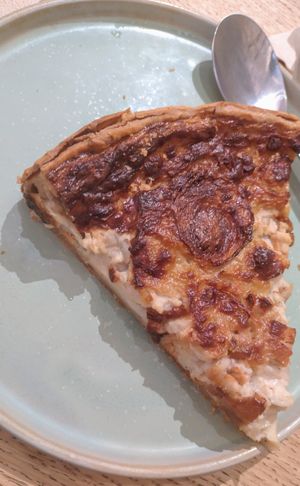 Quiche Lorraine at Land & Monkeys - Amsterdam in Paris