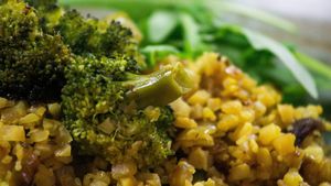 Cauliflower Broccoli Masala   at Pesti Chutney in Budapest