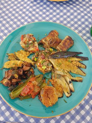 Vegano Platter at Ritual in Vieste