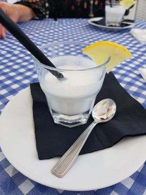 Vegano Lemon sorbetto at Ritual in Vieste