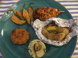 Vegan Platter at Ritual in Vieste