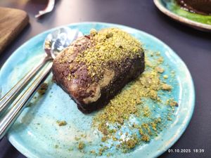 Brownie  at Suquía Café in Mallorca