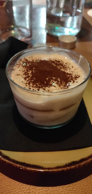 Tiramisu at Old Square in Cagliari