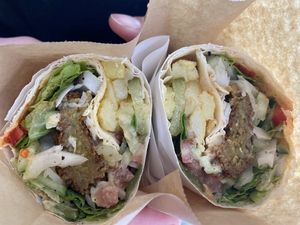  at Falafel House in Tirana