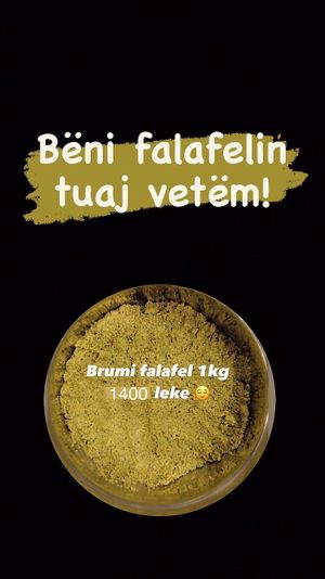   at Falafel House in Tirana