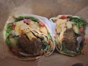  at Falafel House in Tirana