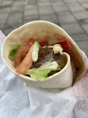 Standard  at Falafel House in Tirana