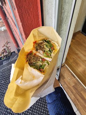  at Falafel House in Tirana