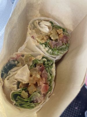 XL Humus Pita  at Falafel House in Tirana