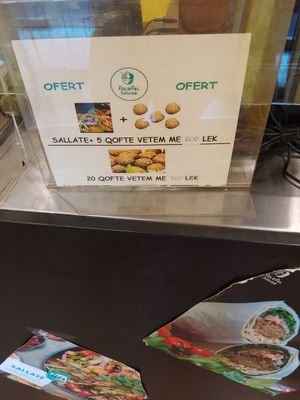  at Falafel House in Tirana