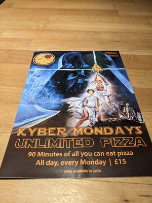  at Pizza Geeks in Edinburgh