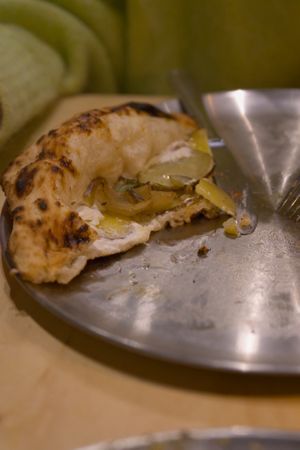 P.Berg at Gemello Vegan Pizza in Berlin