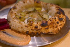 P.Berg at Gemello Vegan Pizza in Berlin