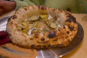 P.Berg at Gemello Vegan Pizza in Berlin