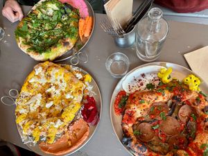 The Sunday, the Amalfi, and Rosina at Gemello Vegan Pizza in Berlin