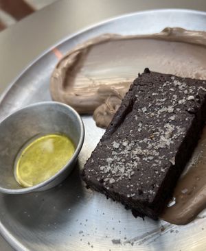 Choc cake   at Gemello Vegan Pizza in Berlin