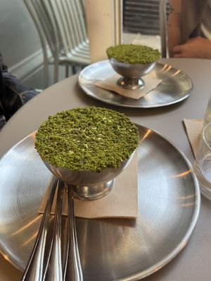 Veganes Pistazientiramisu  at Gemello Vegan Pizza in Berlin