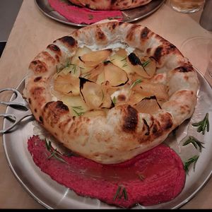 P.Berg pizza at Gemello Vegan Pizza in Berlin