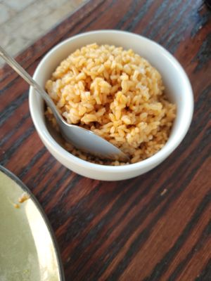 Brown rice at Thai Sushi by KJ in Naples