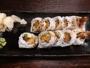 Sweet potato roll at Thai Sushi by KJ in Naples