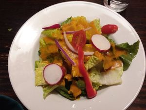 House salad at Thai Sushi by KJ in Naples