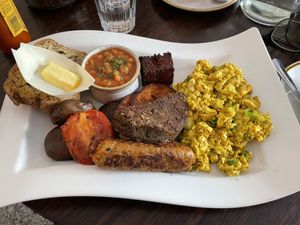 Full Vegan  at Greenwoods in Edinburgh