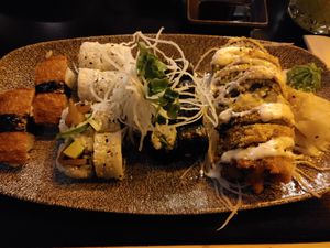 I ❤️ VEGGIE Platte at Ricetime in Celle