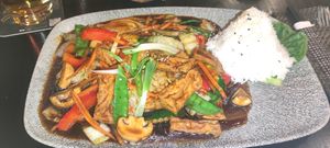 Mama-Curry (veganisiert) mit Tofu 11,00 € at Ricetime in Celle