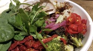 Veggie Piada Bowl at Piada Italian Street Food in Upper Arlington