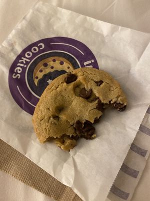Gf chocolate chip 🤤   at Insomnia Cookies in Philadelphia