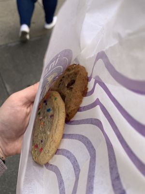 Birthday Cake & Limited Edition Ramen  at Insomnia Cookies in Philadelphia