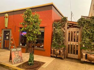 Traditional Old Town oven baked pizza. at Old Soul Pizza in Roseburg