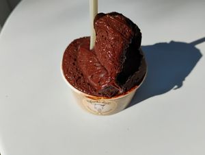 Dark chocolate at Gelato & Co. in Naples