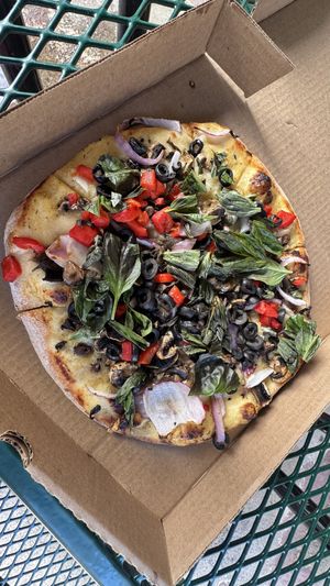 Vegan pizza   at Pizza Shop  in Hanalei