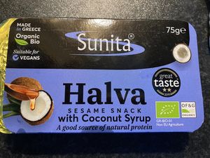 They sell halva 🙈 different options are available 🥰 at Jacksons Wholefoods in Isle Of Skye