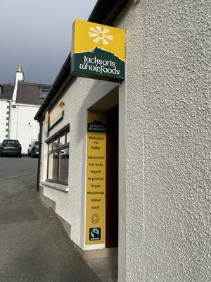 Jackson‘s Wholefoods, Portree, Isle of Skye  at Jacksons Wholefoods in Isle Of Skye