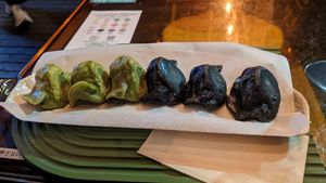  at Vegan Gyoza Yu Cafe in Tokyo