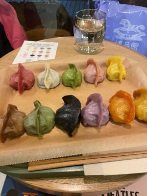   at Vegan Gyoza Yu Cafe in Tokyo