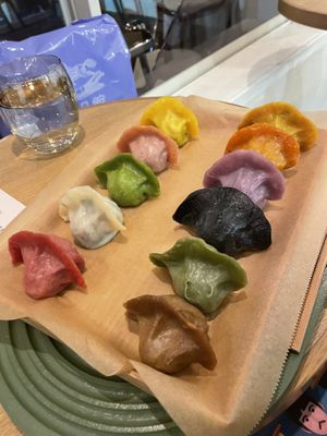 Set😄 at Vegan Gyoza Yu Cafe in Tokyo