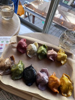  at Vegan Gyoza Yu Cafe in Tokyo