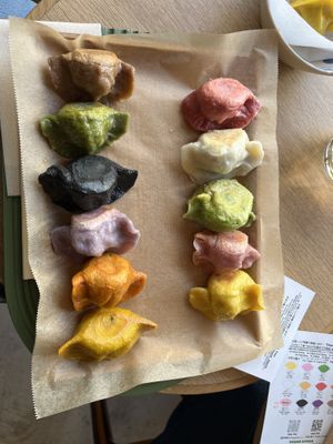   at Vegan Gyoza Yu Cafe in Tokyo