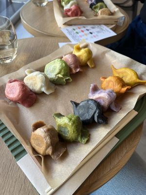   at Vegan Gyoza Yu Cafe in Tokyo