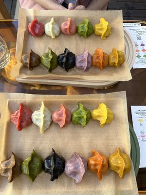   at Vegan Gyoza Yu Cafe in Tokyo