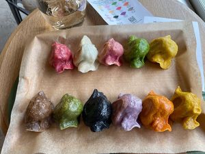   at Vegan Gyoza Yu Cafe in Tokyo