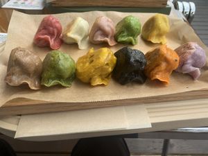   at Vegan Gyoza Yu Cafe in Tokyo